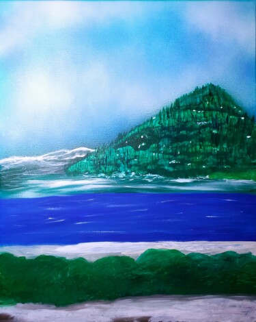 Ζωγραφική με τίτλο "Coming of Spring" από Troy Wilson-Ripsom, Αυθεντικά έργα τέχνης, Ακρυλικό Τοποθετήθηκε στο Ξύλινο φορείο…