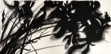 Peinture intitulée "D'après l'oeuvre de…" par Catherine Chesneau, Œuvre d'art originale, Huile Monté sur Châssis en bois