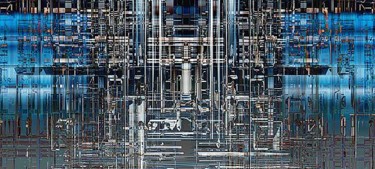 Peinture intitulée "ÉNERGIE" par Pix-Peinture Kabuki, Œuvre d'art originale, Huile