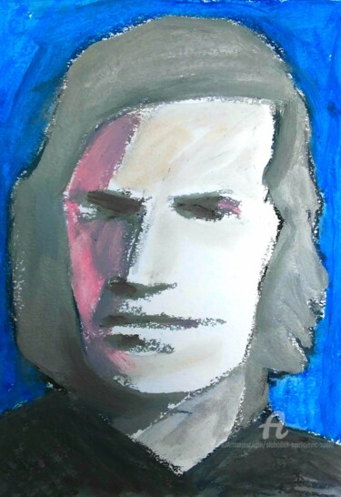 Le premiere cituaien de Nouveau. Beograd 47.V.E Painting titled "Le premiere cituaie…" by Slobodan Spasojevic (Spaki), Original Artwork, Pastel