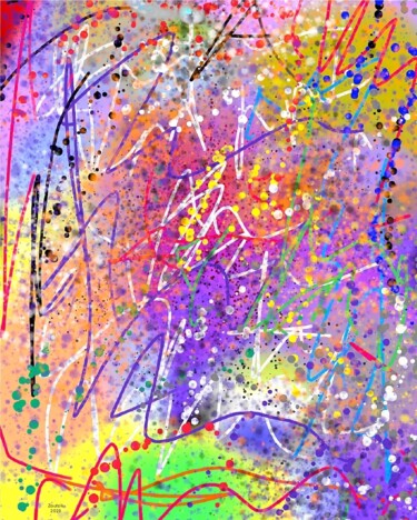 Arte digitale intitolato "D047/2023" da Marco Zautzik, Opera d'arte originale, Pittura digitale