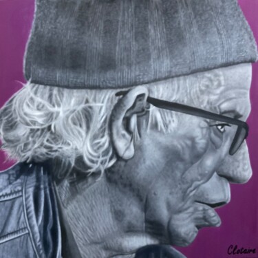 Keith Richards 4 「Keith Richards 4」というタイトルの絵画 Clotaire Charriereによって, オリジナルのアートワーク, オイル