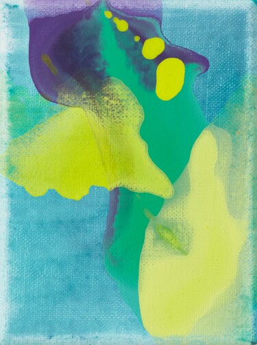 Painting titled "Puddle 8" by Simon Findlay, Original Artwork, Acrylic