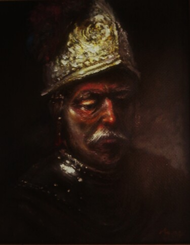 제목이 "After Rembrandt, Th…"인 미술작품 Amazeigh Bouzékri로, 원작, 기름