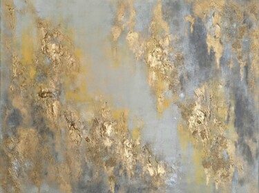 Painting titled ""SUNSHINE"" by Tiana Karapetian, Original Artwork, Acrylic Mounted on Wood Stretcher frame