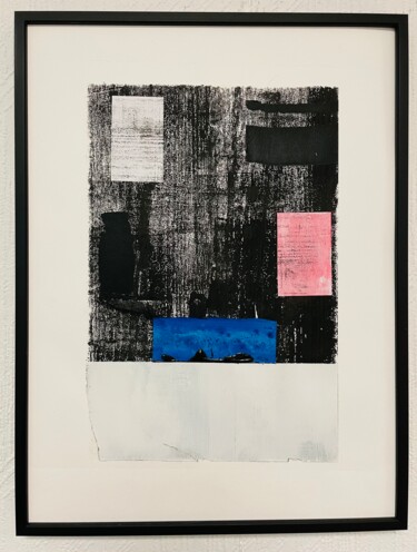 Painting titled "« Absence «" by Franck.A, Original Artwork, Acrylic