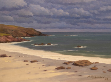 Malerei mit dem Titel "Before the storm #2" von Andrey Pingachev, Original-Kunstwerk, Öl