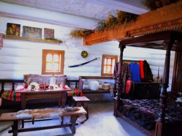Khortytsia Island Bedroom Photographie intitulée "Khortytsia Island B…" par Troy Wilson-Ripsom, Œuvre d'art originale, Photographie numérique