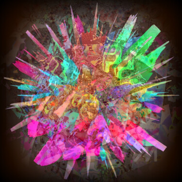 Digital Arts titled "CoVlove" by Jean Philippe Desmoulins, Original Artwork, 3D Modeling