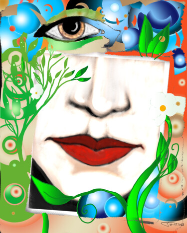 Digital Arts με τίτλο "©Kakha Kolkhi  - "T…" από Kakha Kolkhi, Αυθεντικά έργα τέχνης, Ψηφιακή ζωγραφική