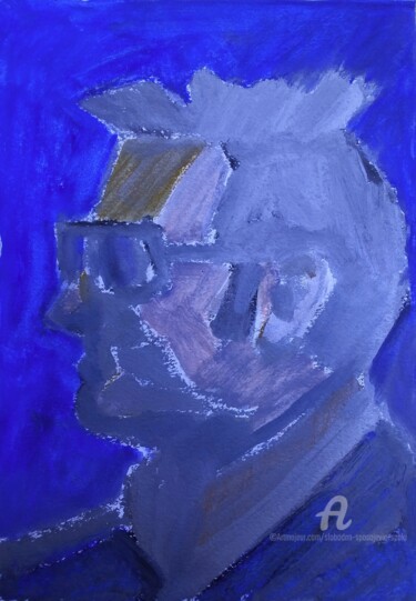 Peinture intitulée "Autentick Pavillion…" par Slobodan Spasojevic (Spaki), Œuvre d'art originale, Pastel