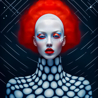 数字艺术 标题为“Surreal Beautys - N…” 由Andrea Tscherbner, 原创艺术品, AI生成的图像