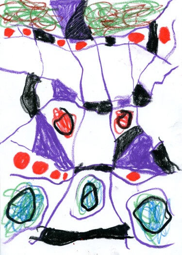 Printmaking titled "Duende 2.  -  Elf 2." by Albert Cruells, Original Artwork, Digital Print