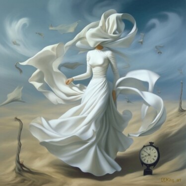 Digital Arts titled "Fantasma" by Ddking, Original Artwork, AI generated image