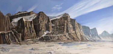 Schilderij getiteld "Silence 3" door Franzart, Origineel Kunstwerk, Olie