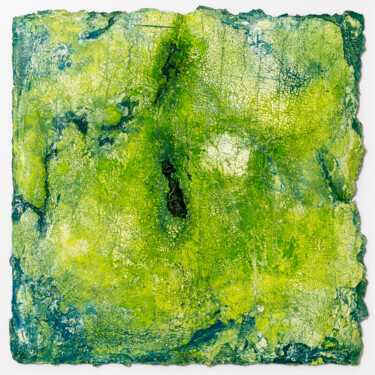 绘画 标题为“Wiesenmeer” 由Jutta Blühberger, 原创艺术品, 颜料 安装在木板上