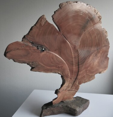 Sculpture titled "Lebensbaum" by Herbert Klein, Original Artwork, Wood