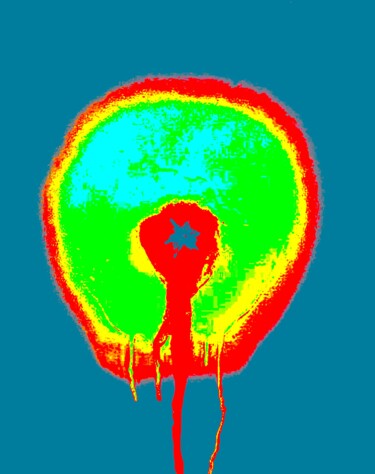 Arts numériques intitulée "Apple of My Bullsey…" par Troy Wilson-Ripsom, Œuvre d'art originale, Photographie manipulée