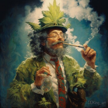 Smoke The Weed Arte digital titulada "Smoke The Weed" por Ddking, Obra de arte original, Impresión digital