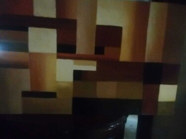 Pintura titulada "Compuesto" por Encarnita Martin, Obra de arte original, Oleo Montado en Bastidor de camilla de madera