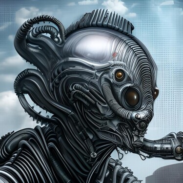Digital Arts titled "VACUME 555" by Michael C Bertsch, Original Artwork, 2D Digital Work