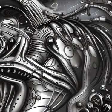 Digital Arts titled "ORGANICENGINE" by Michael C Bertsch, Original Artwork, AI generated image