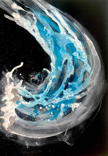 Painting titled "small life" by Kseniya Lia, Original Artwork, Acrylic