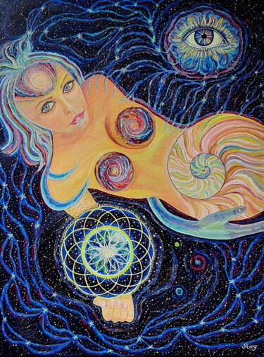 Painting titled "Favorites" by Tatiana Tau, Original Artwork, Oil Mounted on Wood Stretcher frame