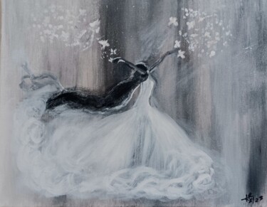 Wedding Day Arte digitale intitolato "Wedding Day" da Alexandra Roberts, Opera d'arte originale, Acrilico