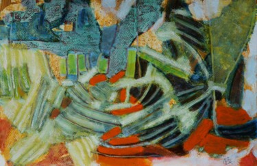 Painting titled "Vesper" by Philippe Casaubon, Original Artwork, Oil