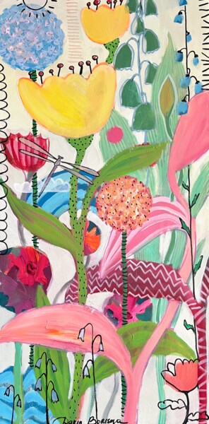 绘画 标题为“Summer Morning” 由Daria Borisova, 原创艺术品, 丙烯