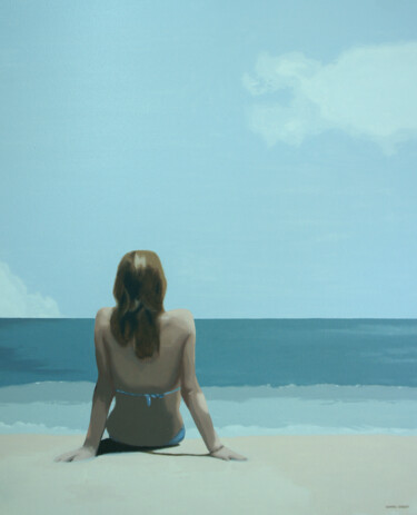 Pintura titulada "Absolut calm" por Daniel Gibert, Obra de arte original, Oleo Montado en Bastidor de camilla de madera