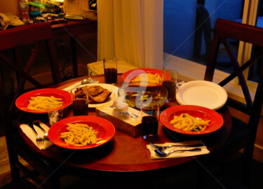 Canada - My Dinner Set #2 Photographie intitulée "Canada - My Dinner…" par Clement Tsang, Œuvre d'art originale, Photographie numérique