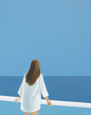 Pintura titulada "Magic morning" por Daniel Gibert, Obra de arte original, Oleo Montado en Bastidor de camilla de madera