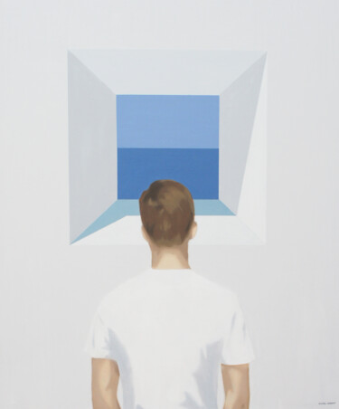 Pintura titulada "Another life is pos…" por Daniel Gibert, Obra de arte original, Oleo Montado en Bastidor de camilla de mad…