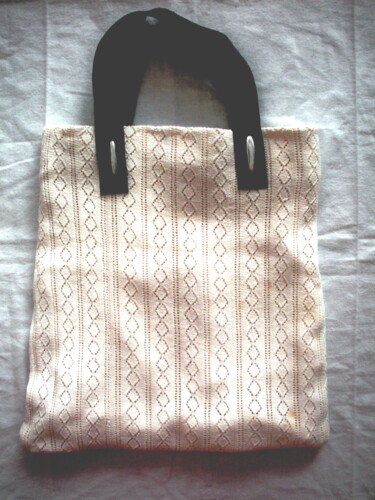 제목이 "Sac besace au croch…"인 섬유 예술 Maribo로, 원작, 섬유 섬유