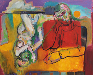 Painting titled "untitled 4 from the…" by Sergiy Dekalyuk, Original Artwork, Oil