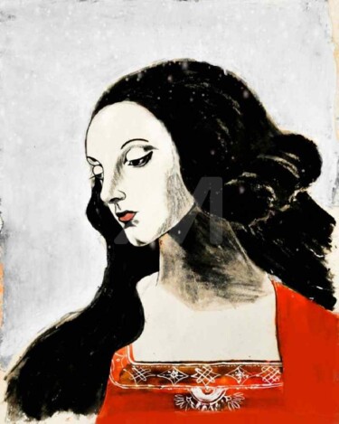 绘画 标题为“Mona Lisa” 由Krisline, 原创艺术品, 油