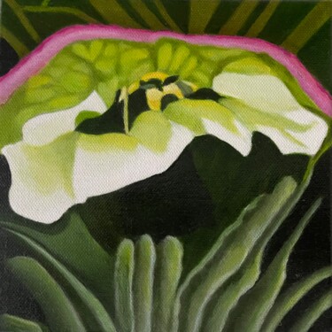 Peinture intitulée "Acanthus" par Jchadima, Œuvre d'art originale, Huile Monté sur Châssis en bois