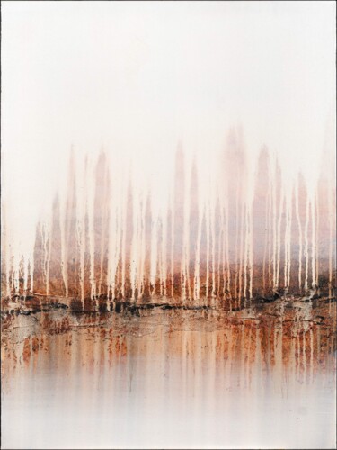 Painting titled "Throughout Eternity" by Nemanja Nikolic, Original Artwork, Acrylic Mounted on Wood Stretcher frame