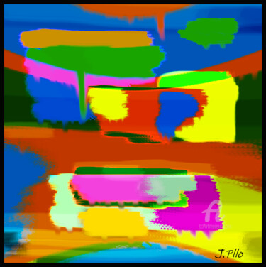 Arte digital titulada "rizzolli" por Joseph Pllo, Obra de arte original, Pintura Digital