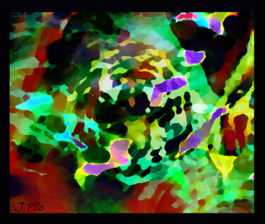 Digitale Kunst getiteld "fiera" door Joseph Pllo, Origineel Kunstwerk, Digitaal Schilderwerk