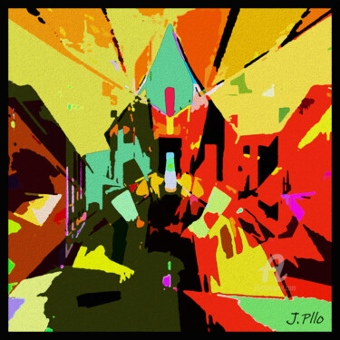 Arte digital titulada "karako" por Joseph Pllo, Obra de arte original, Pintura Digital