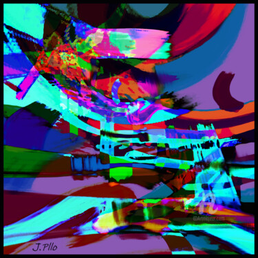 Arte digital titulada "copaya" por Joseph Pllo, Obra de arte original, Pintura Digital