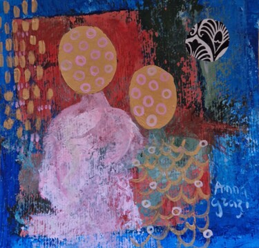 Dernier jour d'été 绘画 标题为“Dernier jour d'été” 由Anna Grazi, 原创艺术品, 丙烯