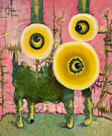 제목이 "The Watchman"인 미술작품 Margarita Smirnova로, 원작, 기름