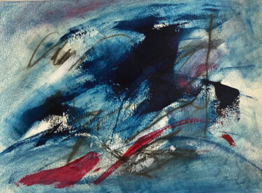 Peinture intitulée "Abstraction 8" par Guy Benson, Œuvre d'art originale, Huile