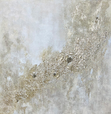 Peinture intitulée ""PEARL SHIMMER"" par Tiana Karapetian, Œuvre d'art originale, Acrylique
