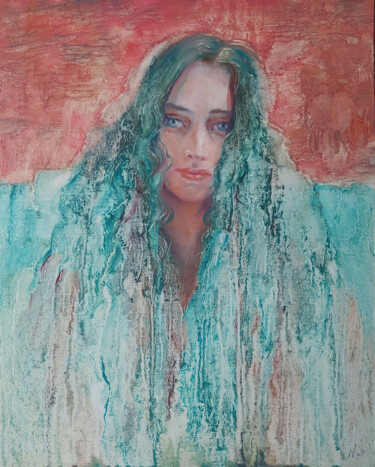 Peinture intitulée "🖤Sortilège 🖤Magic S…" par Isabel Mahe, Œuvre d'art originale, Huile Monté sur Châssis en bois