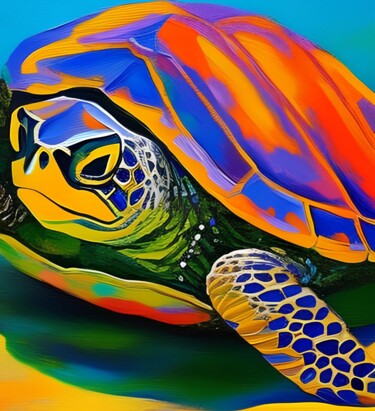 Digital Arts titled "Gamera" by Michael C Bertsch, Original Artwork, 2D Digital Work